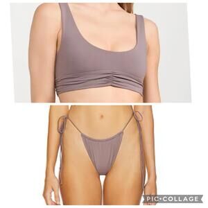 Riot Swim Bikini Medium Small Pico Top Bixi Bottom Spring Break Vacation Beach